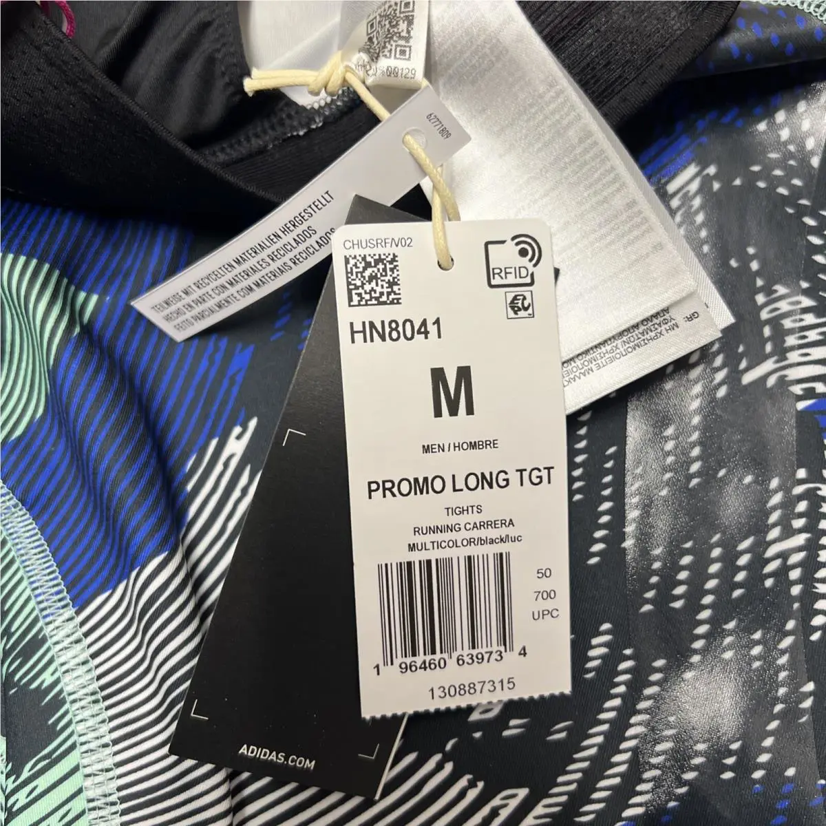 Adidas clothing - Adidas 2023 Pro Elite Team Long Tights - Multicolor (UPC: 0196460639734) 4