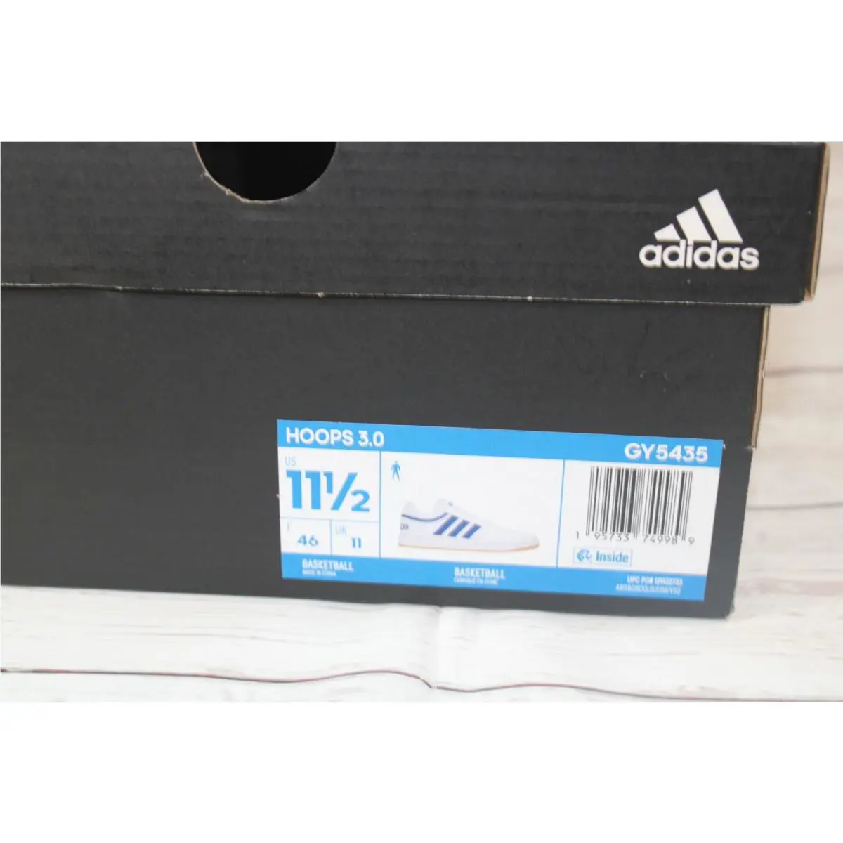 Adidas shoes - adidas Hoops - Hoops - GY5435 - White 3