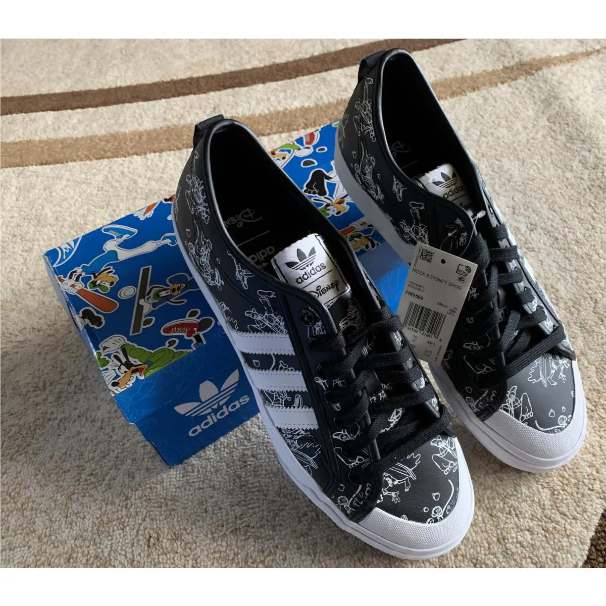 Adidas shoes - adidas Originals - Originals - FW9590 - Black, Manufacturer: Black/White 8