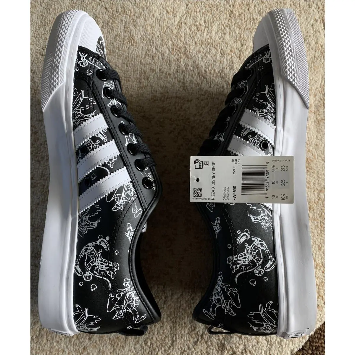 Adidas shoes - adidas Originals - Originals - FW9590 - Black, Manufacturer: Black/White 4