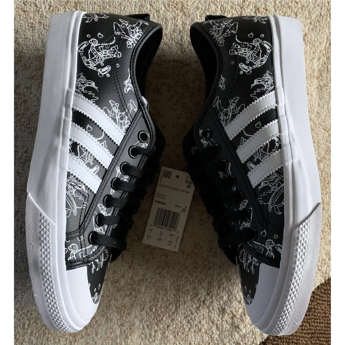 Adidas shoes - adidas Originals - Originals - FW9590 - Black, Manufacturer: Black/White 5