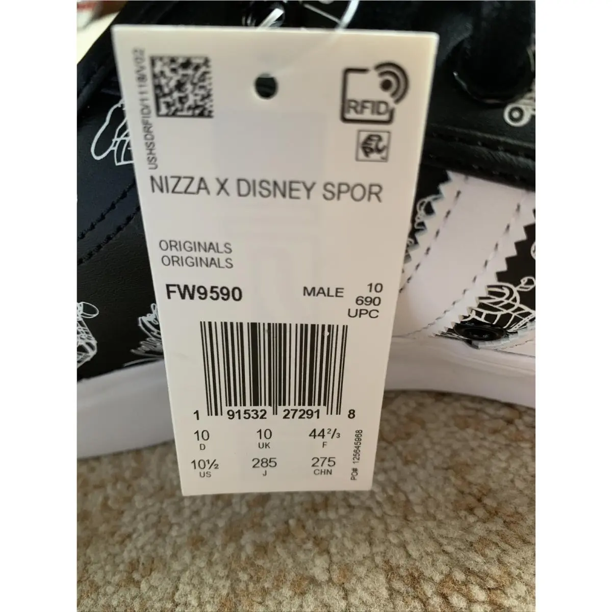 Adidas shoes - adidas Originals - Originals - FW9590 - Black, Manufacturer: Black/White 6