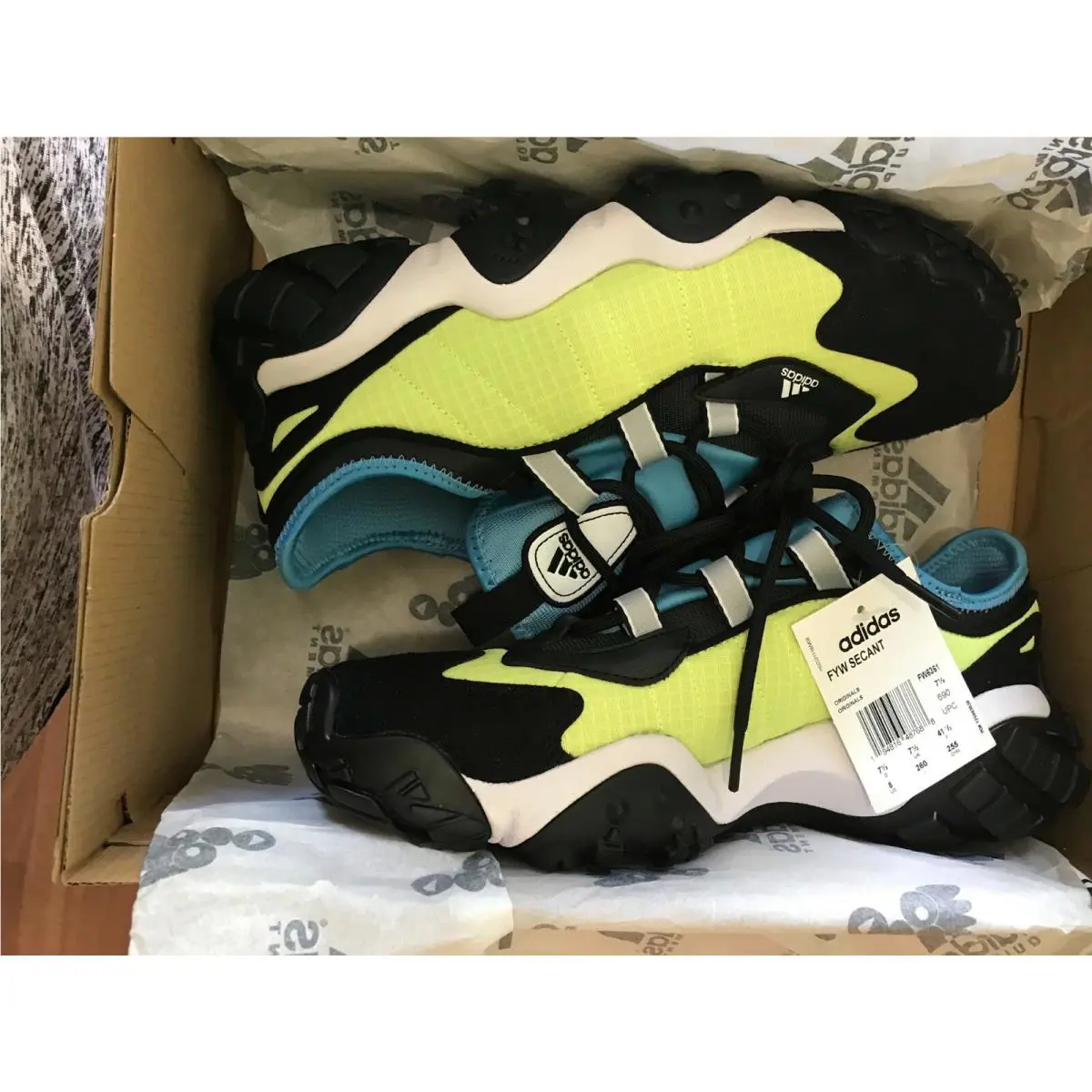 Adidas shoes - Adidas FYW SECANT - FYW SECANT - FW6361 - SEMI FROZEN YELLOW / CLEAR ONIX / LIGHT BLUE 10