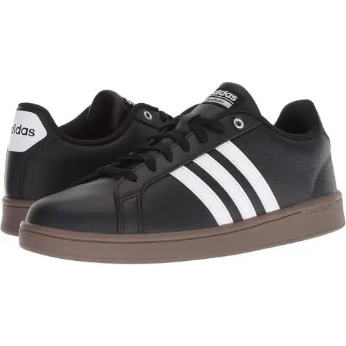 Adidas Cloudfoam Advantage Core Black/footwear White/gum - Size 12 - Black