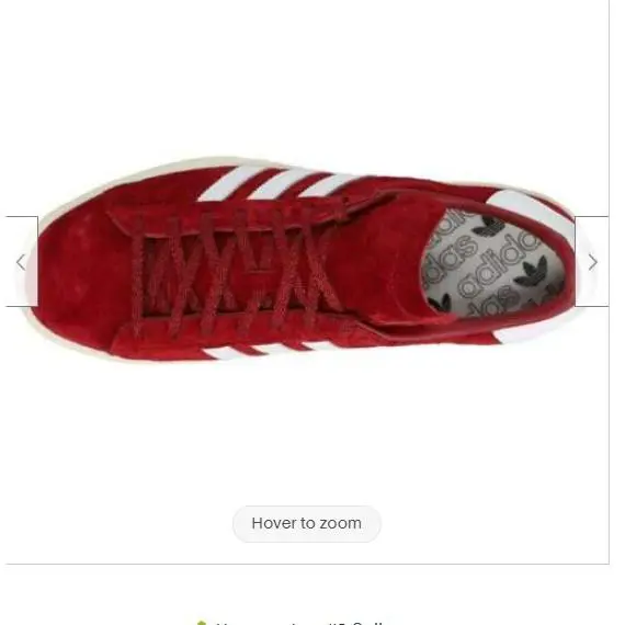 Adidas shoes - adidas Campus 80S - Campus - G58069 - Red White (UPC: 191985679982) 0