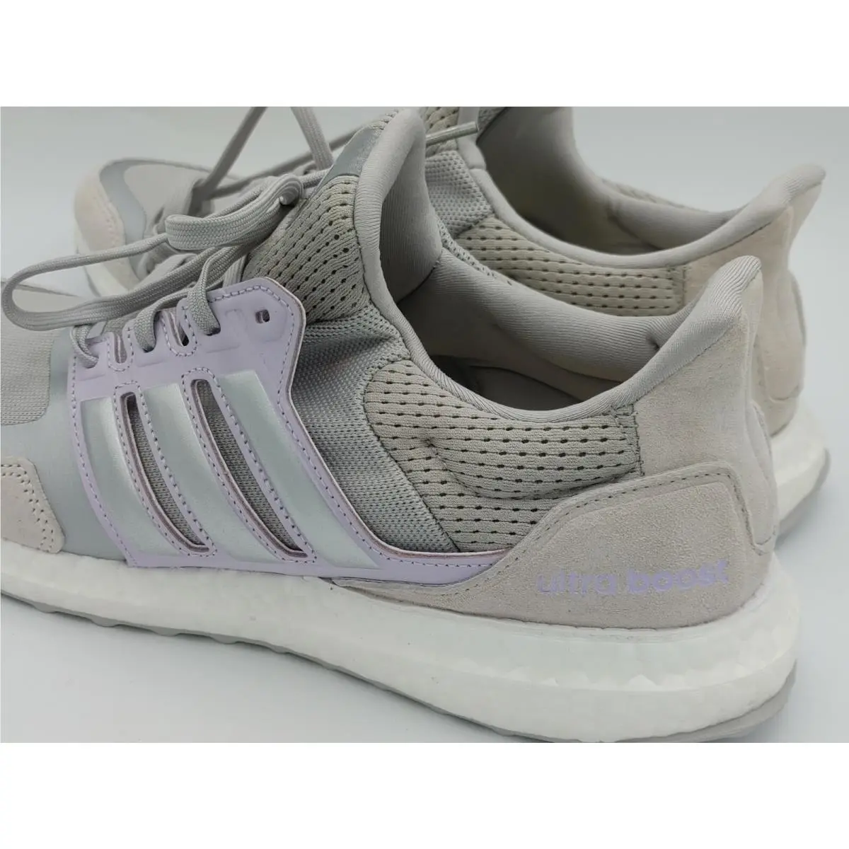 Adidas shoes - Adidas Ultra Boost - Ultra Boost - FW8390 - Grey/Silver Metallic/Purple Tint (UPC: 191533984902) 1