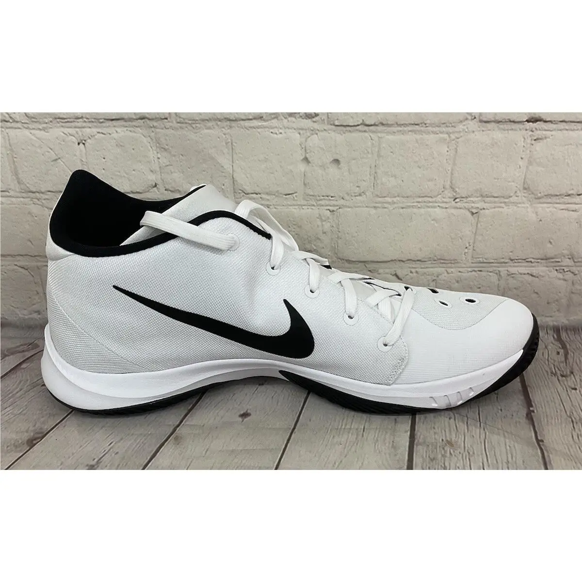 Nike shoes - Nike Zoom HyperQuickness - Zoom HyperQuickness - 749883 100 - White (UPC: 091201844784) 9
