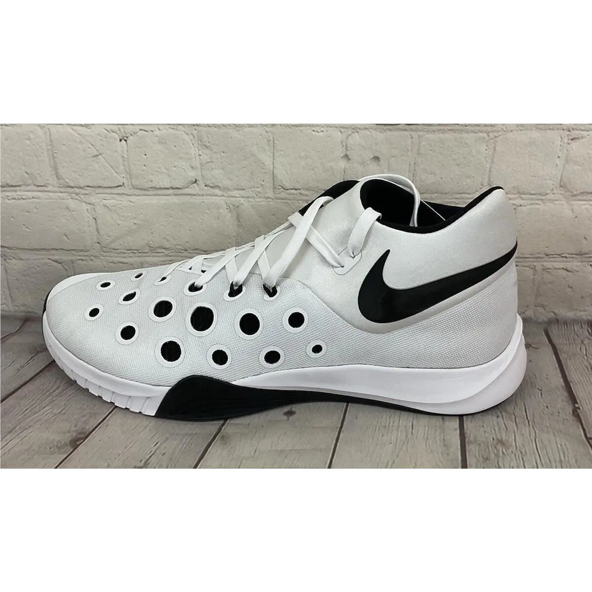 Nike shoes - Nike Zoom HyperQuickness - Zoom HyperQuickness - 749883 100 - White (UPC: 091201844784) 10