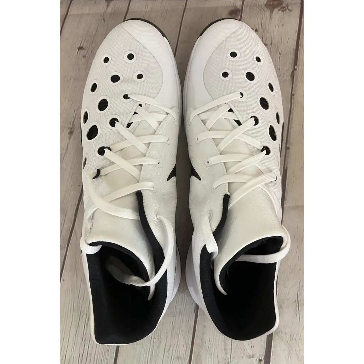 Nike shoes - Nike Zoom HyperQuickness - Zoom HyperQuickness - 749883 100 - White (UPC: 091201844784) 7