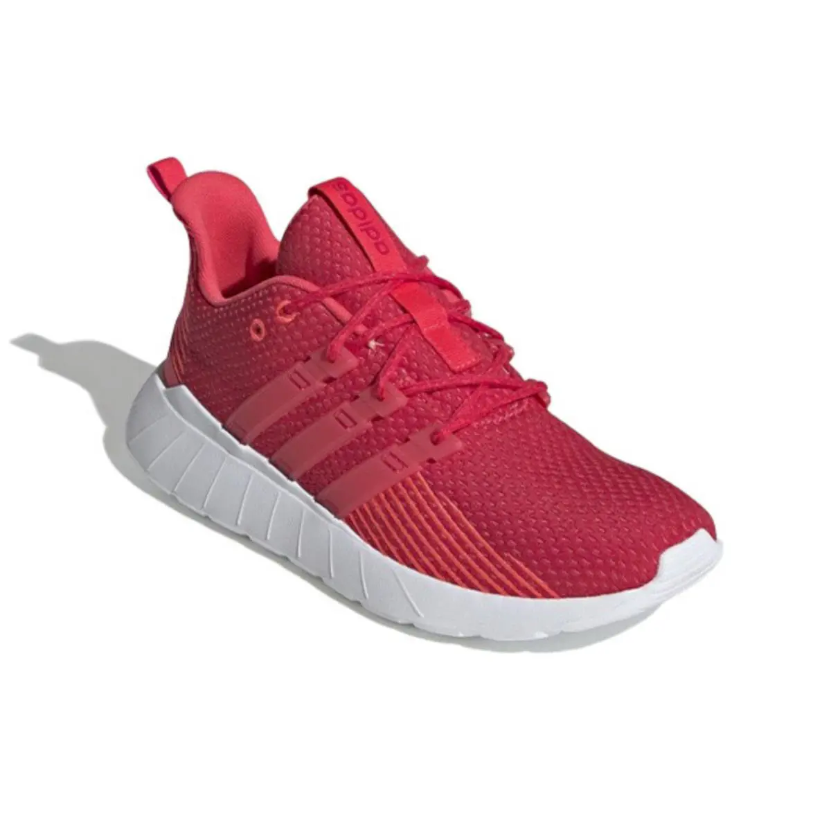 Adidas Questar Flow F9197 Actpink/shorered Running Sneakers Size 8.5 - Red