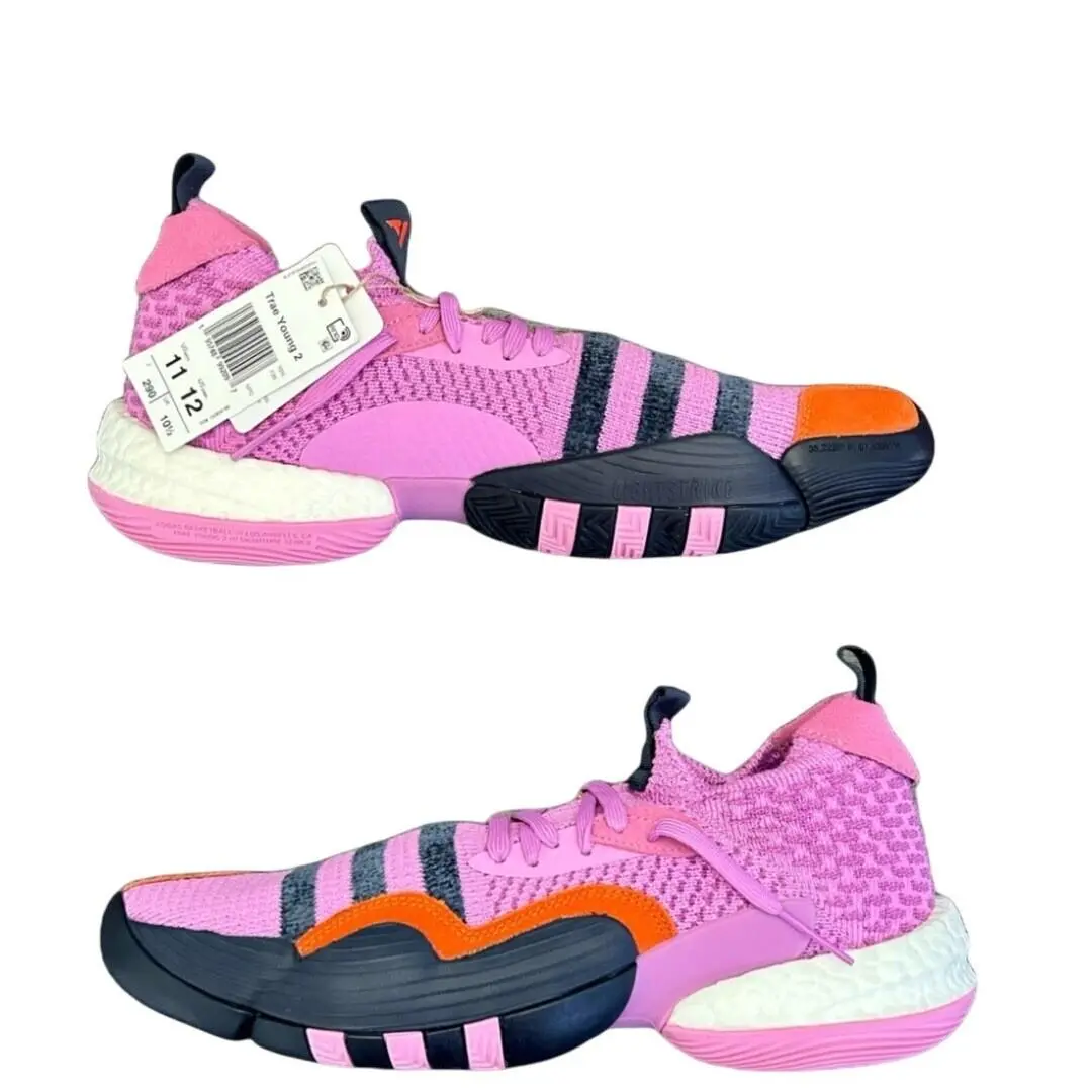 Adidas Trae Young 2 Stratosphere Lilac Basketball Shoes Men`s Size 11