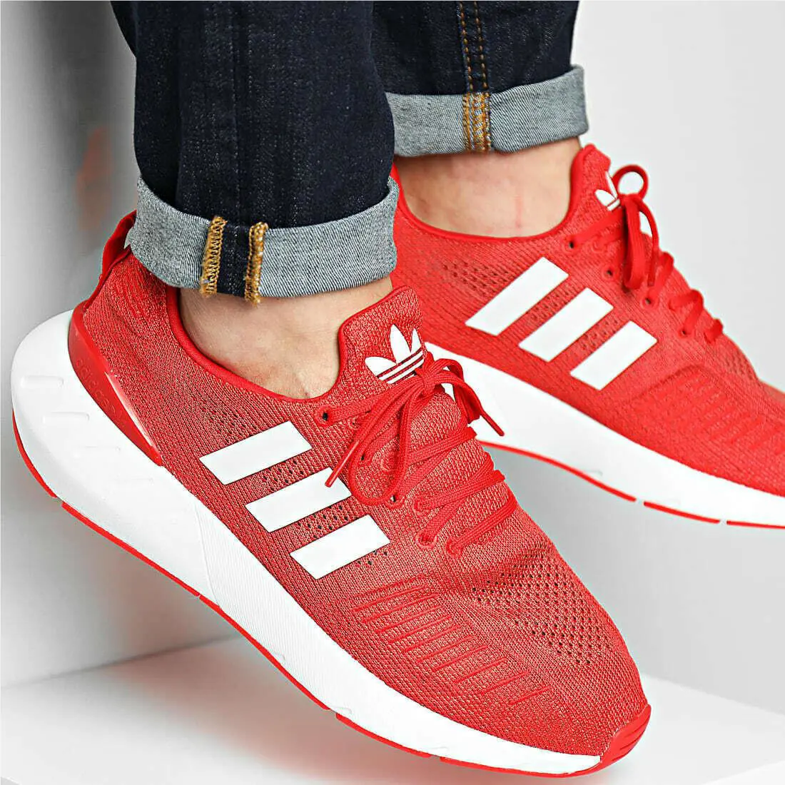 Adidas shoes - RED/WHITE - GZ3497 7