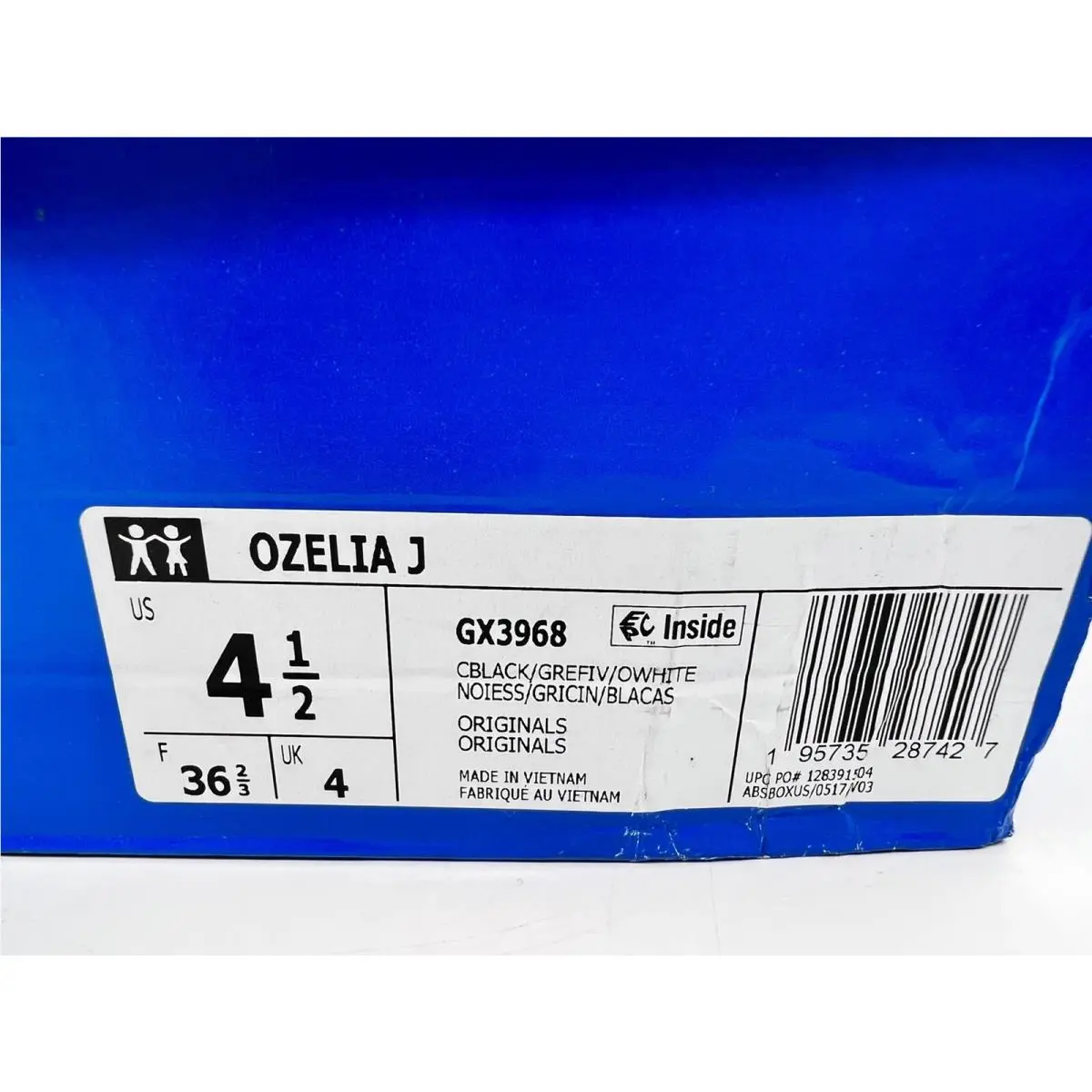 Adidas shoes - adidas Ozelia J - Ozelia - Black/White/Grey 7
