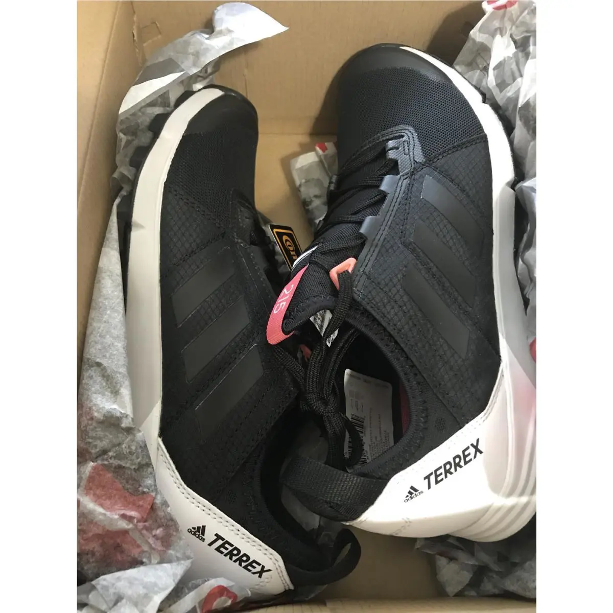 Adidas shoes - Adidas Agravic Speed - Agravic Speed - Black/ White/ Dull Pink (UPC: 889136260447) 2