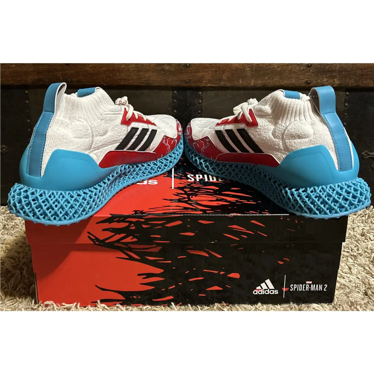 Adidas shoes - adidas Ultra 4D Mid - Ultra Mid - IG5342 - Cloud White / Core Black / Team Collegiate Red 12