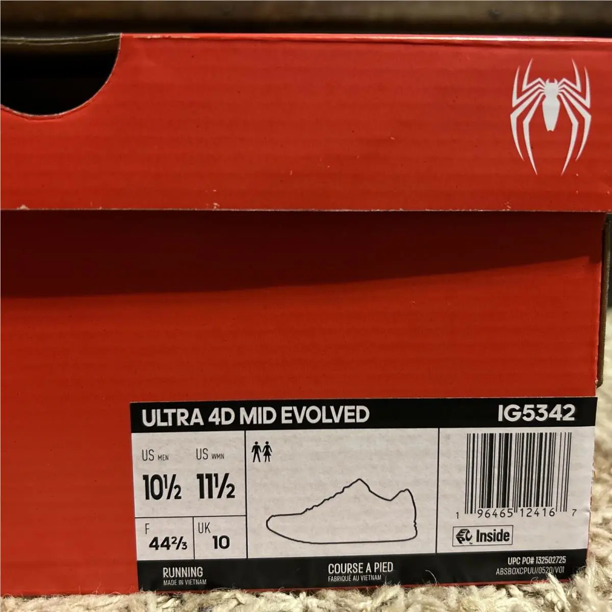 Adidas shoes - adidas Ultra 4D Mid - Ultra Mid - IG5342 - Cloud White / Core Black / Team Collegiate Red 14