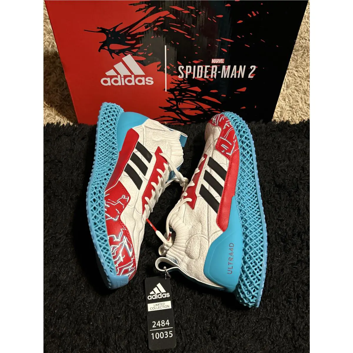 Adidas shoes - adidas Ultra 4D Mid - Ultra Mid - IG5342 - Cloud White / Core Black / Team Collegiate Red 5