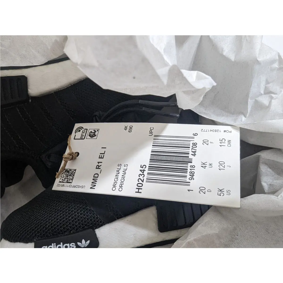 Adidas shoes - h02345 - h02345 - Core Black-White 6