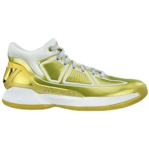Adidas shoes - adidas D Rose 10 Metallic - Gold,White 0