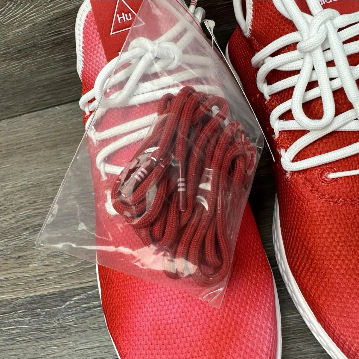 Adidas shoes - Adidas Pharrell Williams HU DA9615 - DA9615 - Red (UPC: 4059326905199) 8
