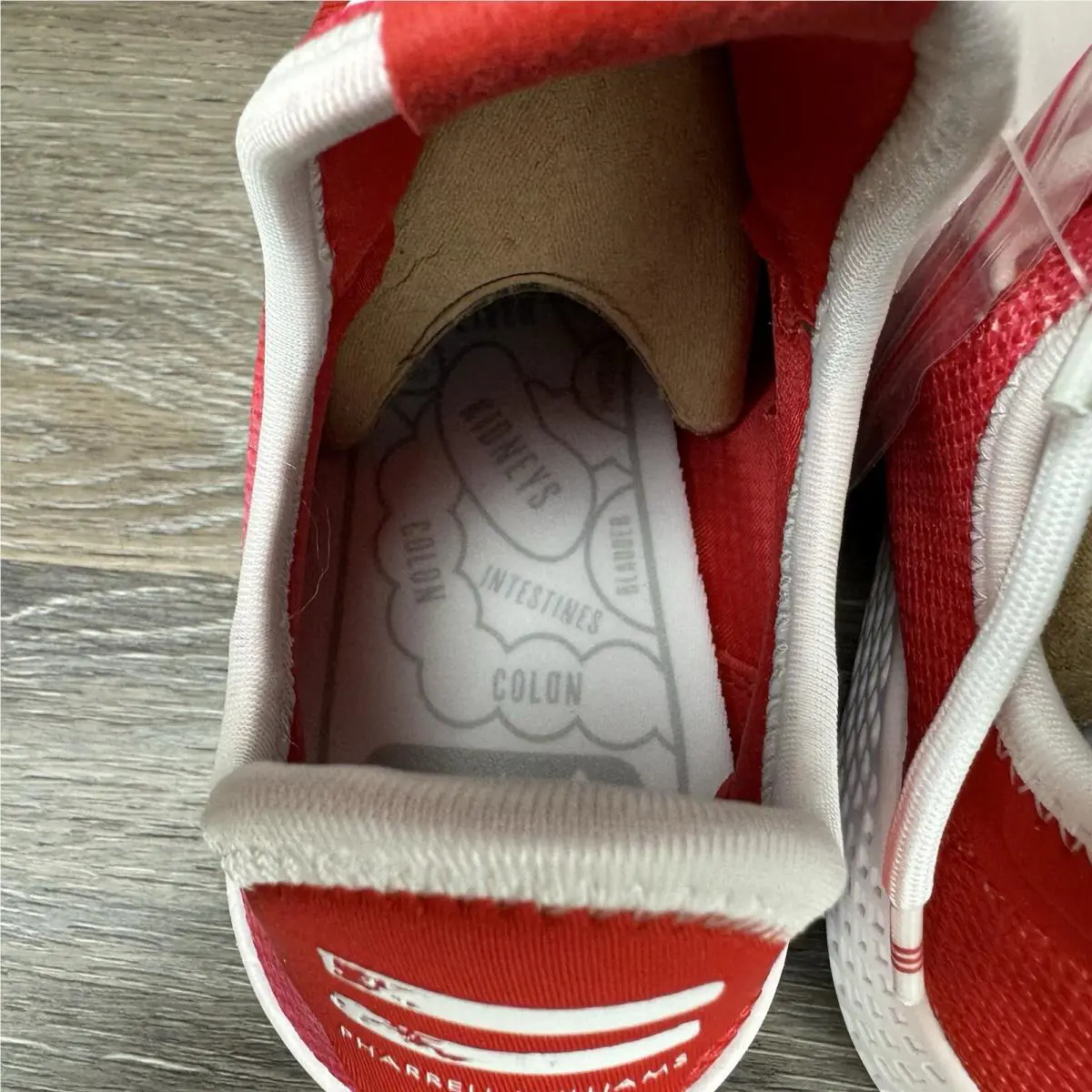 Adidas shoes - Adidas Pharrell Williams HU DA9615 - DA9615 - Red (UPC: 4059326905199) 9