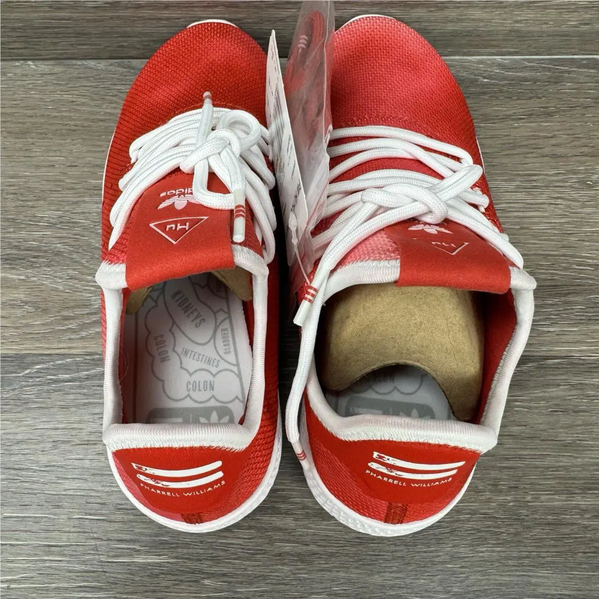 Adidas shoes - Adidas Pharrell Williams HU DA9615 - DA9615 - Red (UPC: 4059326905199) 10