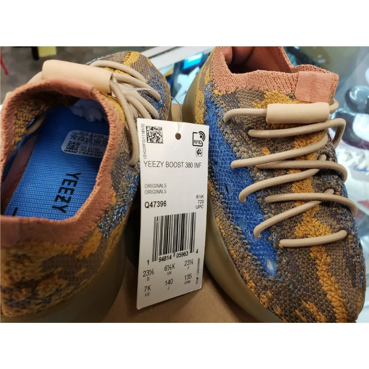 Adidas shoes - adidas Yeezy Boost 380 - Yeezy Boost - Q47396 - Brown (UPC: 194814059634) 1