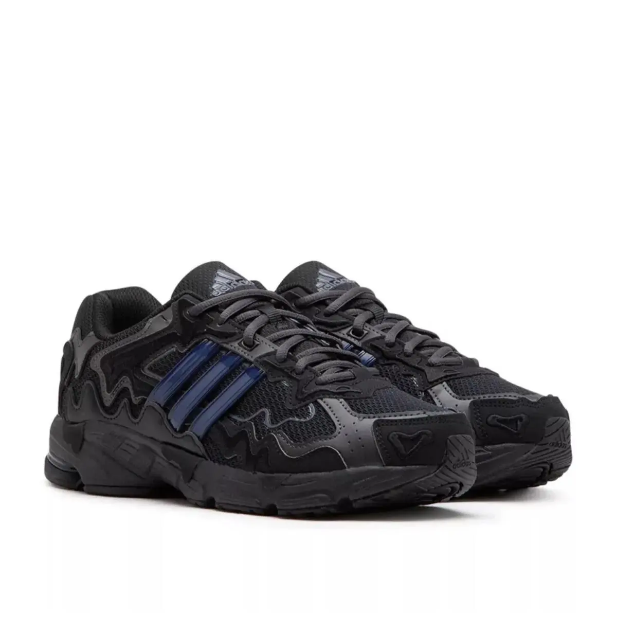 Adidas ID0805 Men`s Bad Bunny Response CL Black Sneakers Sz. 10.5 - Black