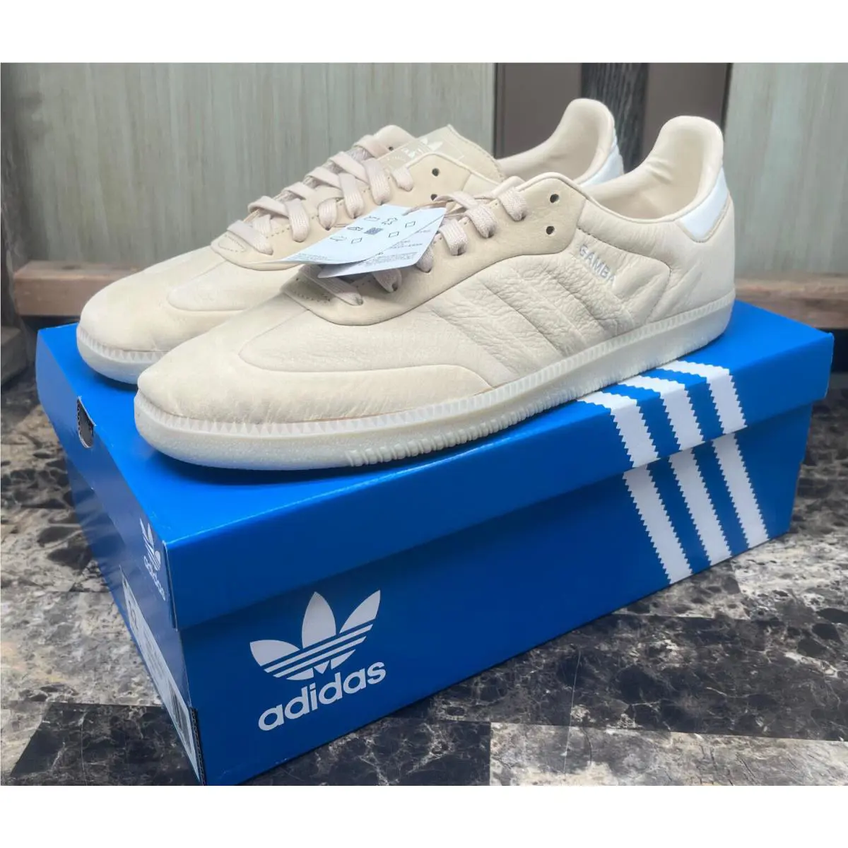 Adidas Samba IE4956 Men`s Sneaker Size 12 Biege
