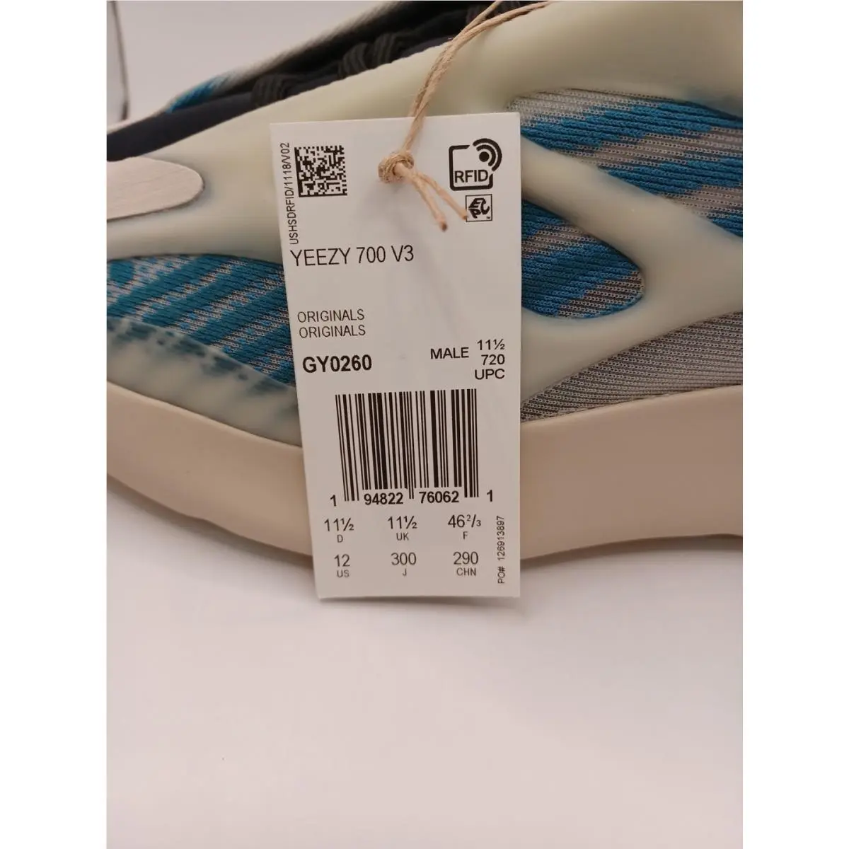 Adidas shoes - adidas Yeezy 700 V3 - Yeezy - GY0260 - Multicolor 11