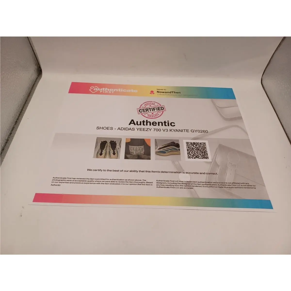 Adidas shoes - adidas Yeezy 700 V3 - Yeezy - GY0260 - Multicolor 14