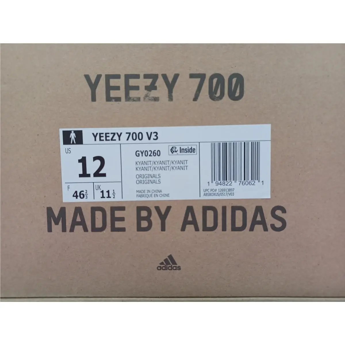 Adidas shoes - adidas Yeezy 700 V3 - Yeezy - GY0260 - Multicolor 20