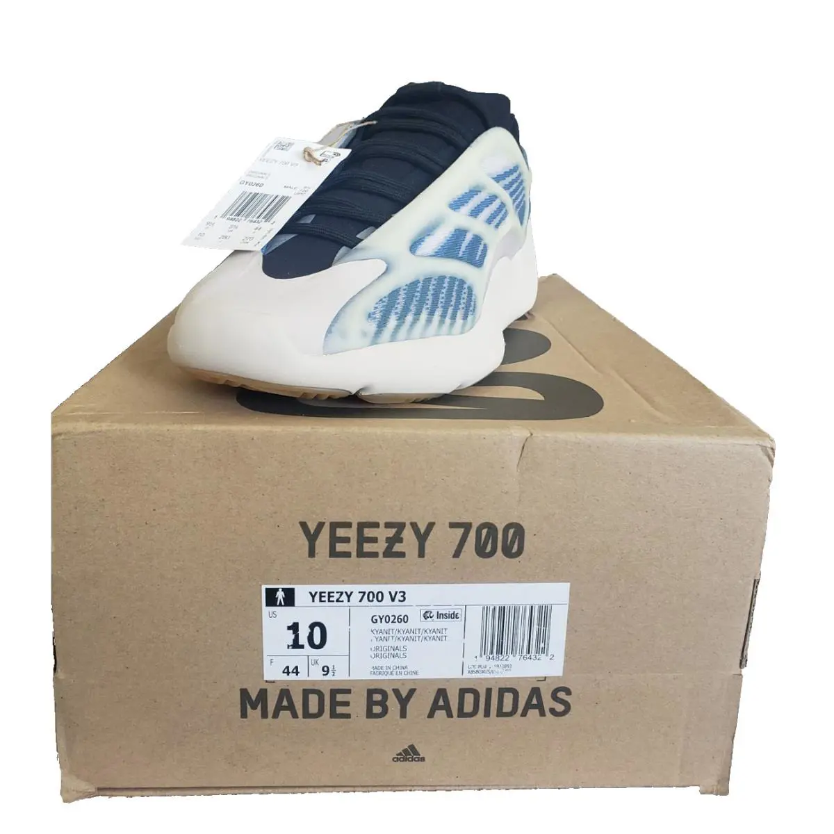 Adidas shoes - Adidas Yeezy 700 V3 - Yeezy - GY0260 - Blue 2