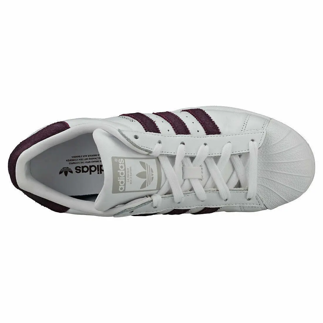 Adidas shoes - adidas Superstar - Superstar - WHITE/PURPLE - B41510 5