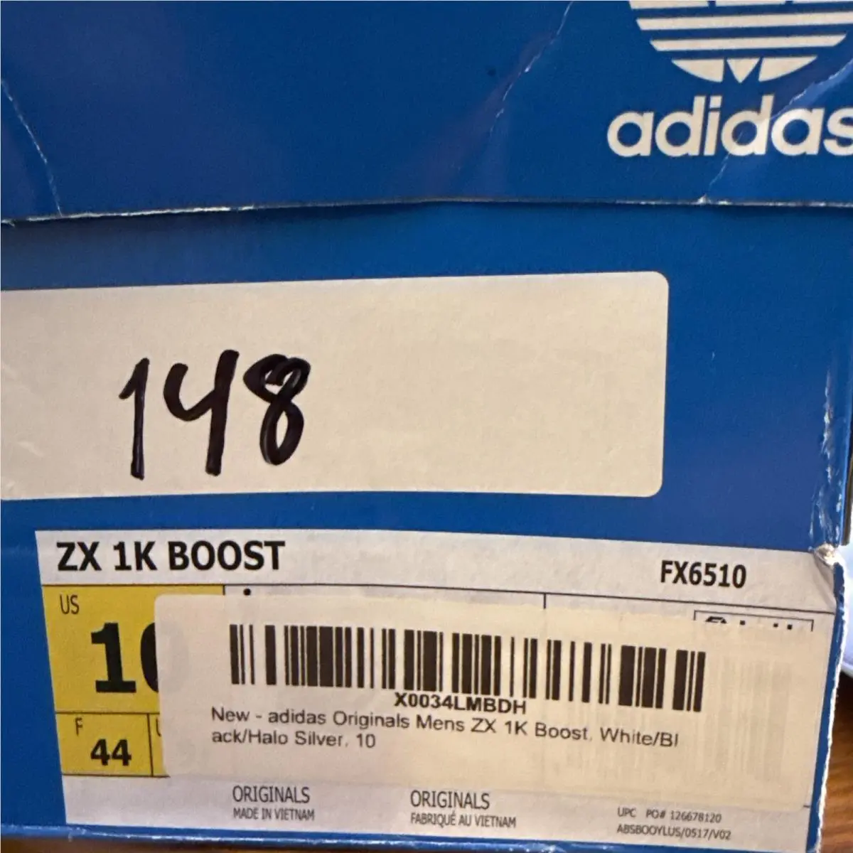 Adidas shoes - adidas ZX - FX6510 - White/Black 2