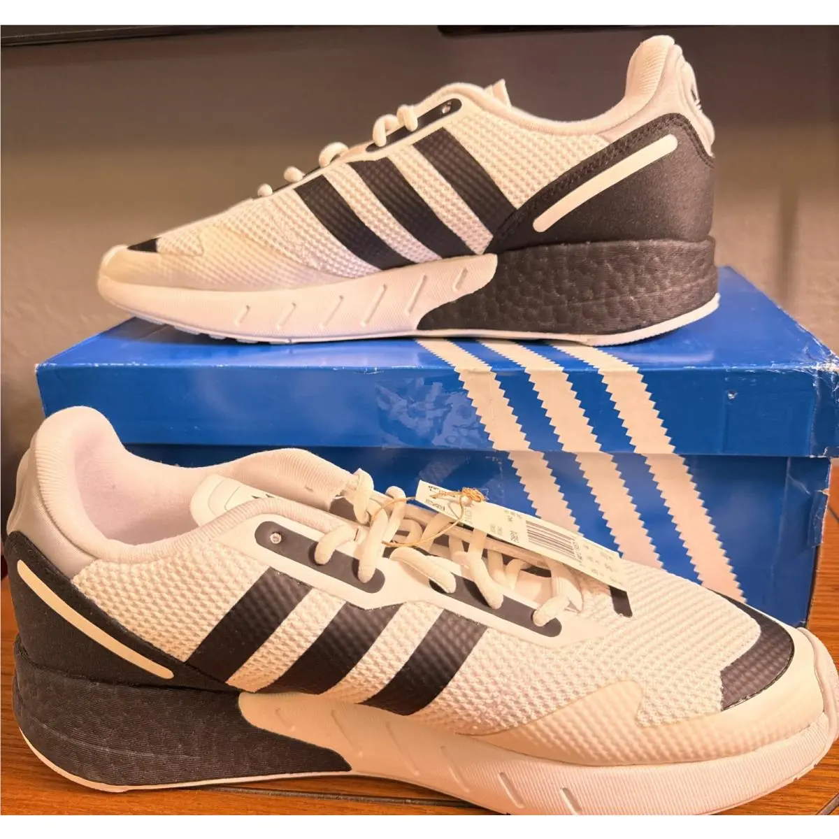 Adidas shoes - adidas ZX - FX6510 - White/Black 3