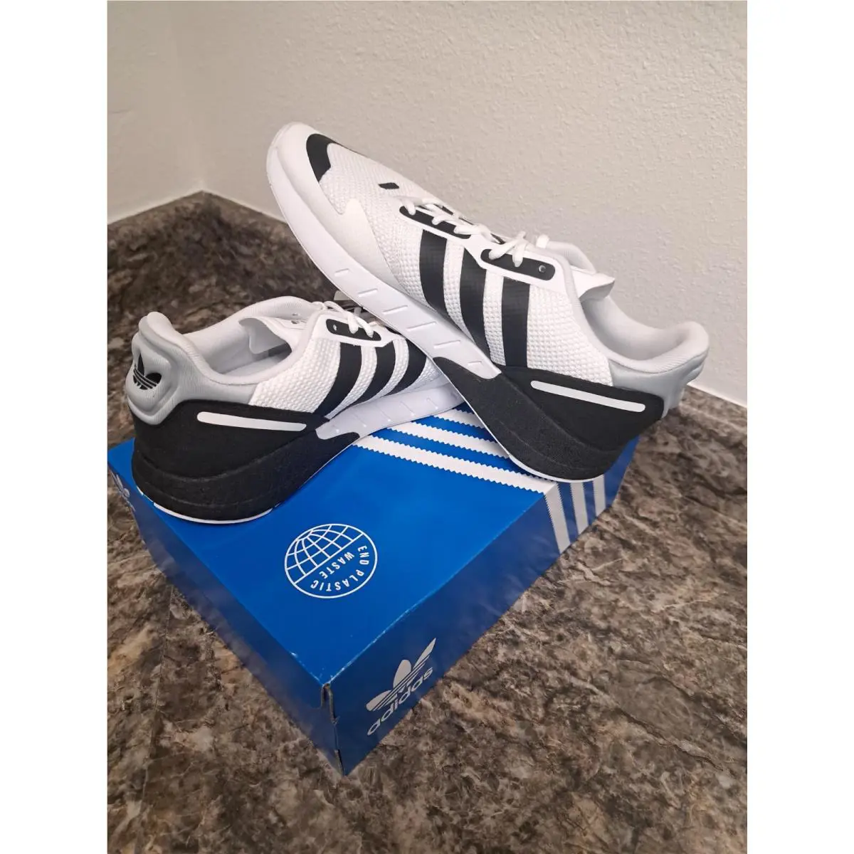 Adidas shoes - Adidas originals ZX 1K Boost - FX6510 - White 5