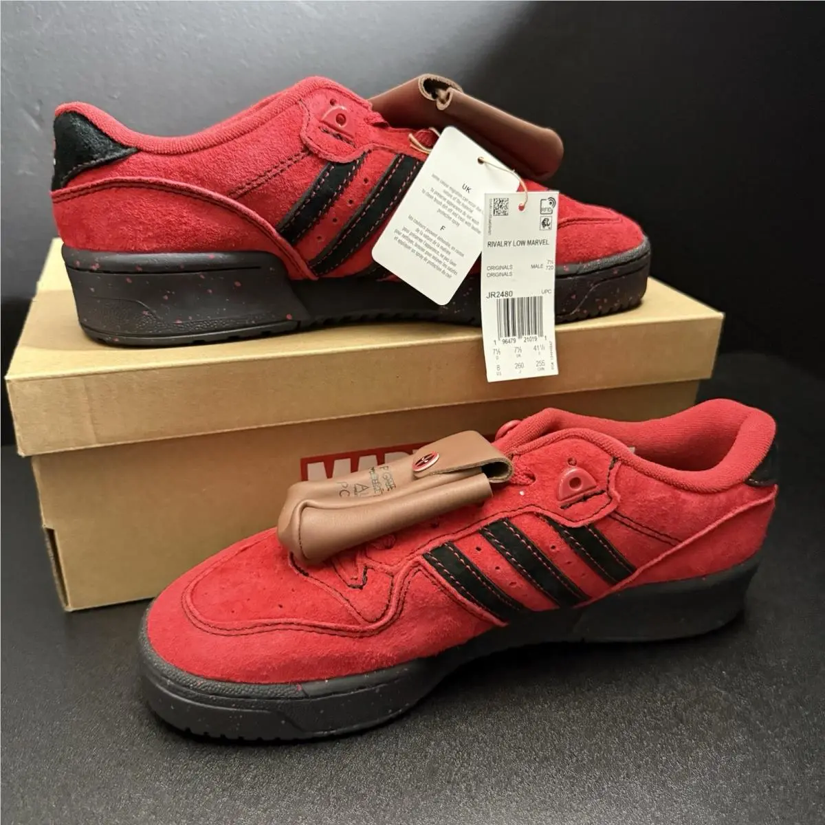 Adidas shoes - adidas Rivalry Low - Rivalry Low - JR2480 - Red 1