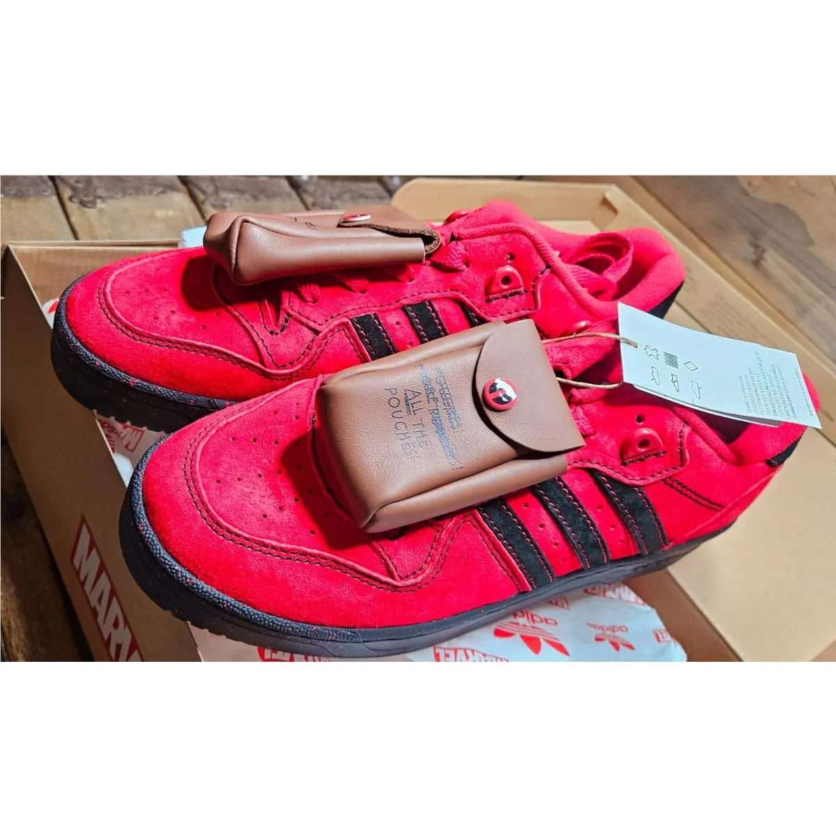 10.0 - Adidas Rivalry Low x Marvel Deadpool JR2480 Free