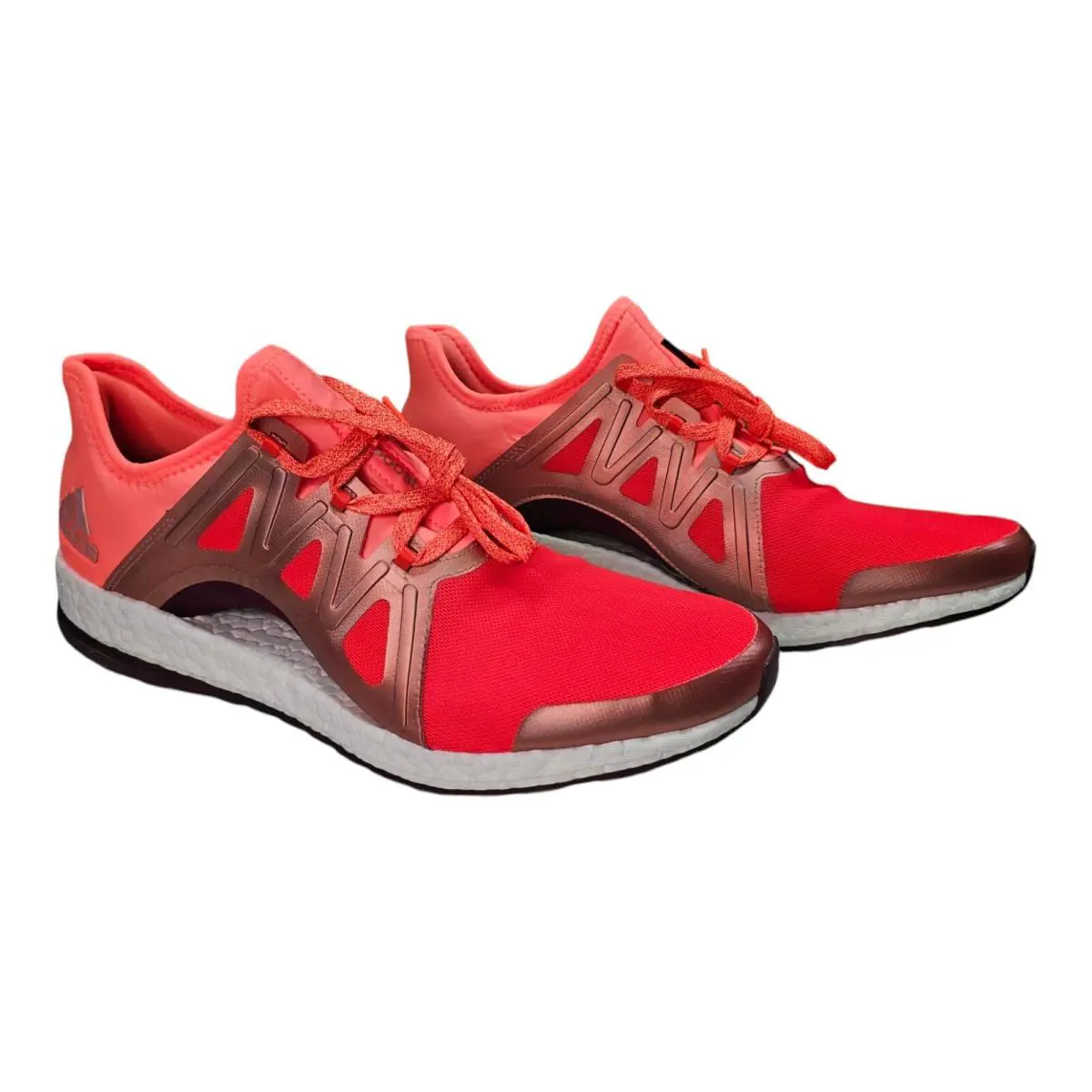 Adidas Pureboost Xpose Women`s Orange Trainers Size 11.5 - Orange