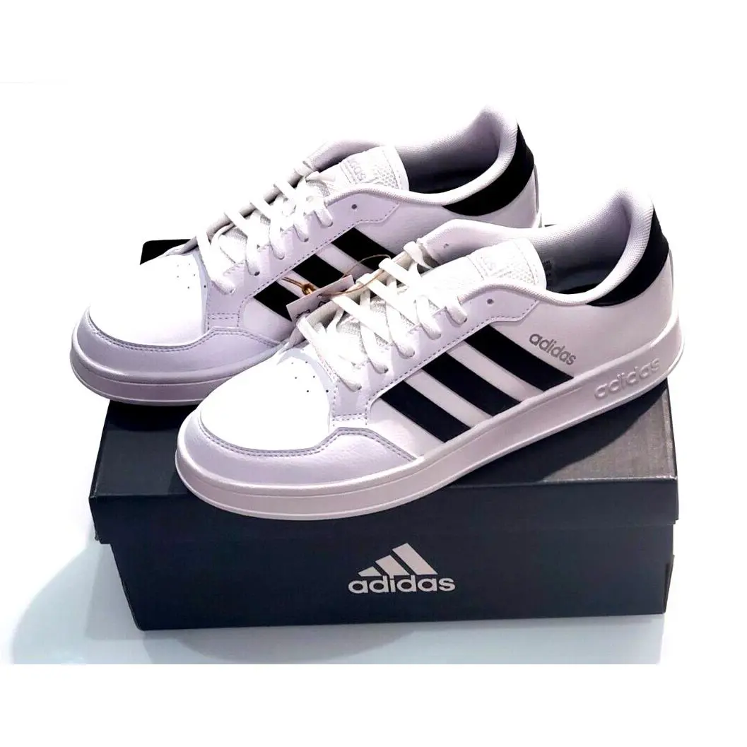 Adidas shoes - adidas Breaknet - Breaknet - FX8724 - WHITE/BLACK (UPC: 191984446974) 8