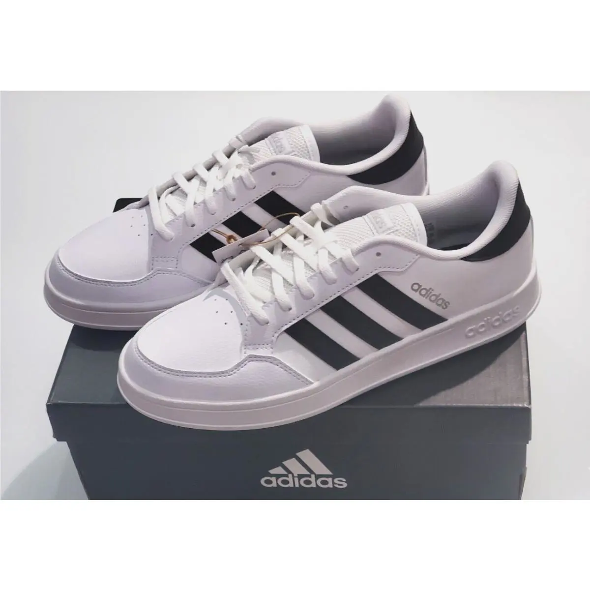 Adidas shoes - adidas Breaknet - Breaknet - FX8724 - WHITE/BLACK (UPC: 191984446974) 7