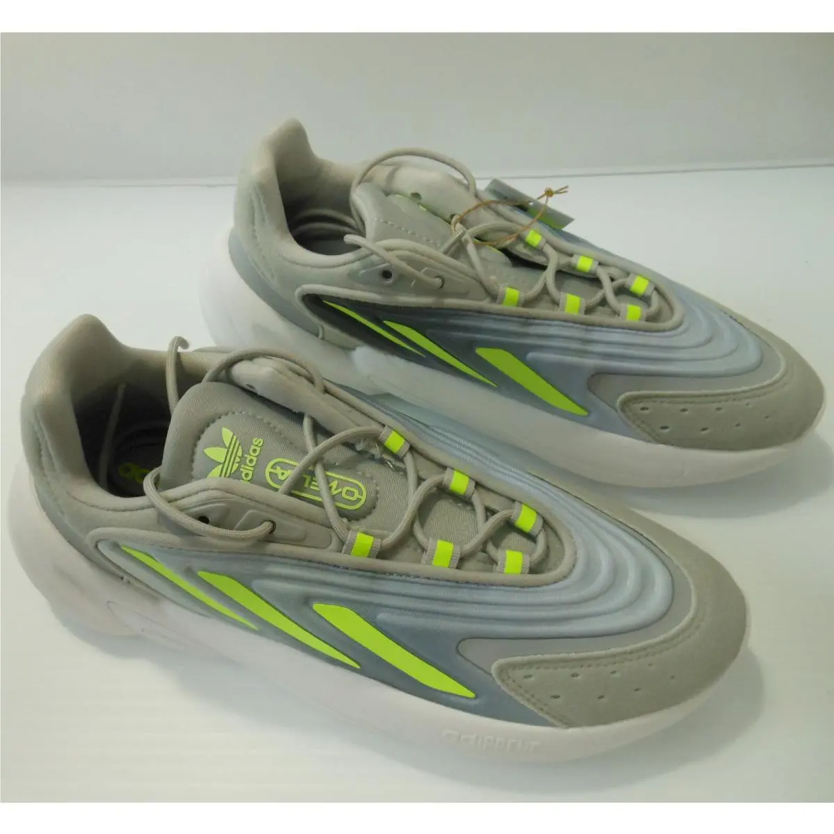 Adidas shoes - adidas Ozelia - Ozelia - IE9524 - Gray & Lemon (UPC: 196464718749) 4