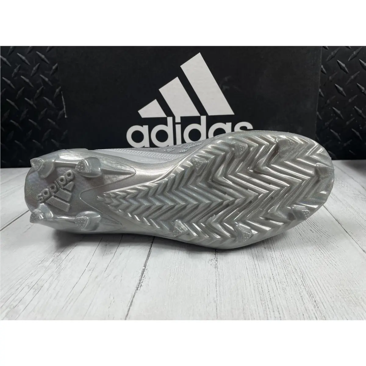 Adidas shoes - adidas adizero Cleat - adizero Cleat - GY4380 - Gray (UPC: 0195733312657) 9