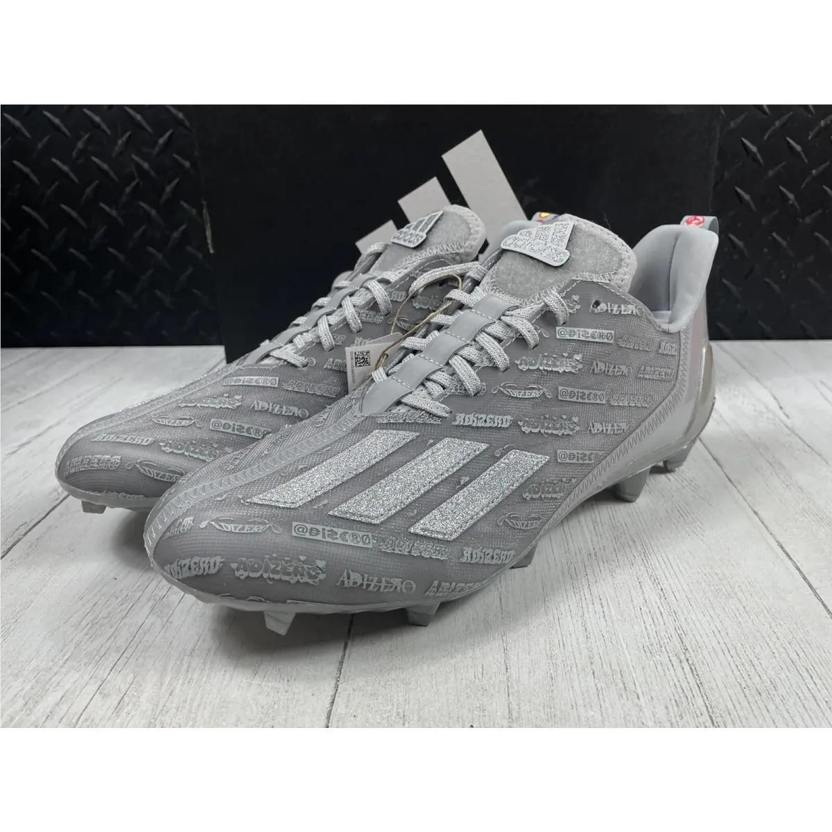 Adidas shoes - adidas adizero Cleat - adizero Cleat - GY4380 - Gray (UPC: 0195733312657) 3