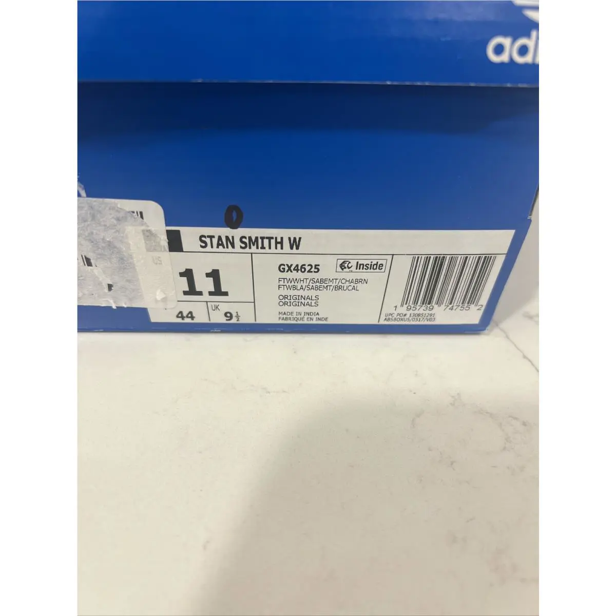 Adidas shoes - Stan Smith W - Stan Smith - Gx4625 - White (UPC: 0195739747552) 1