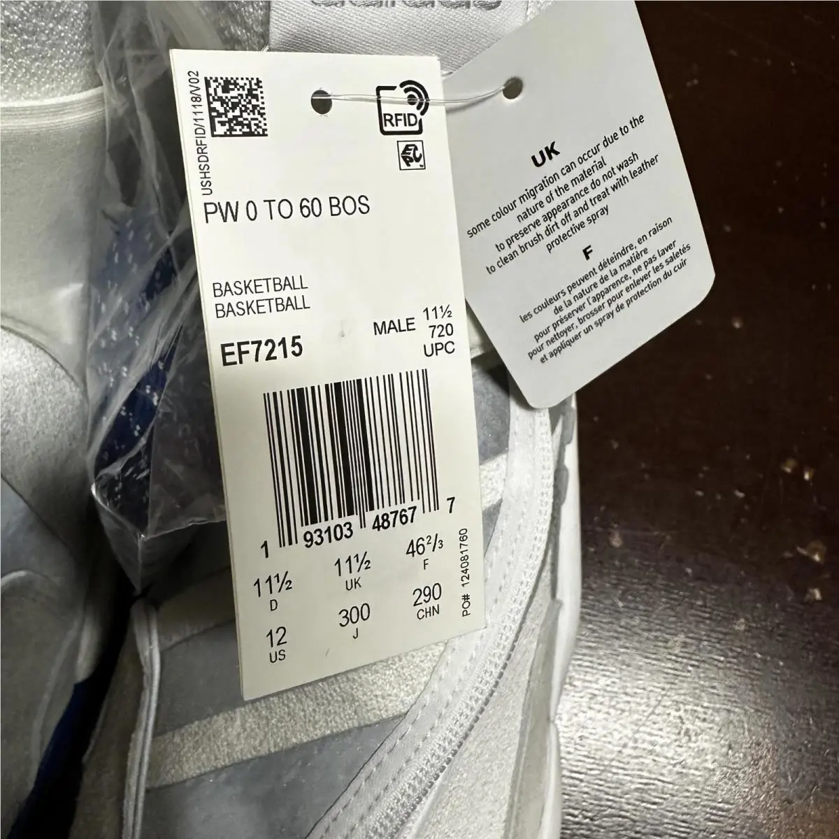 Adidas shoes - Blue 3