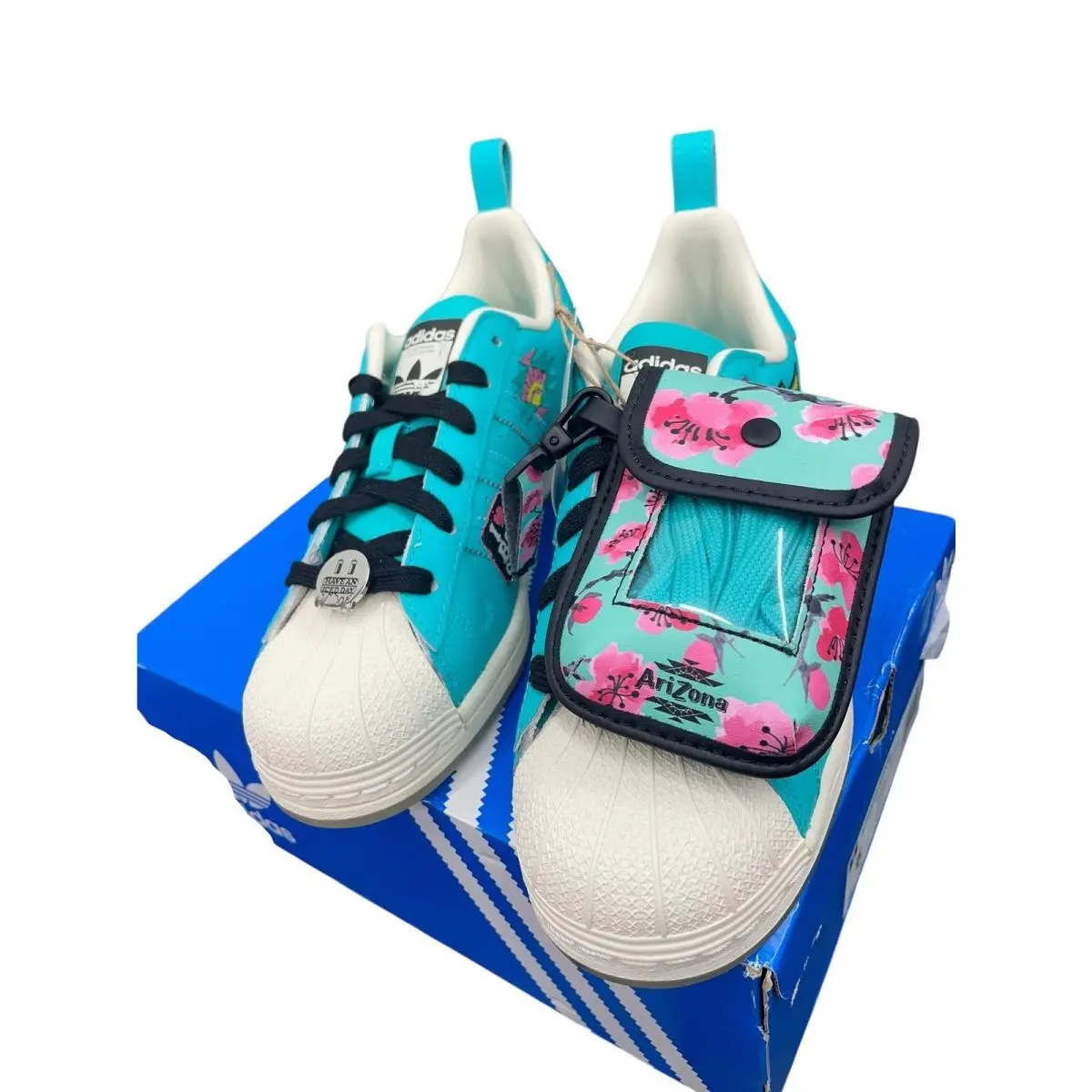 Adidas shoes - Superstar Arizona - Superstar Arizona - GZ2871 - Teal (UPC: 194818741122) 3