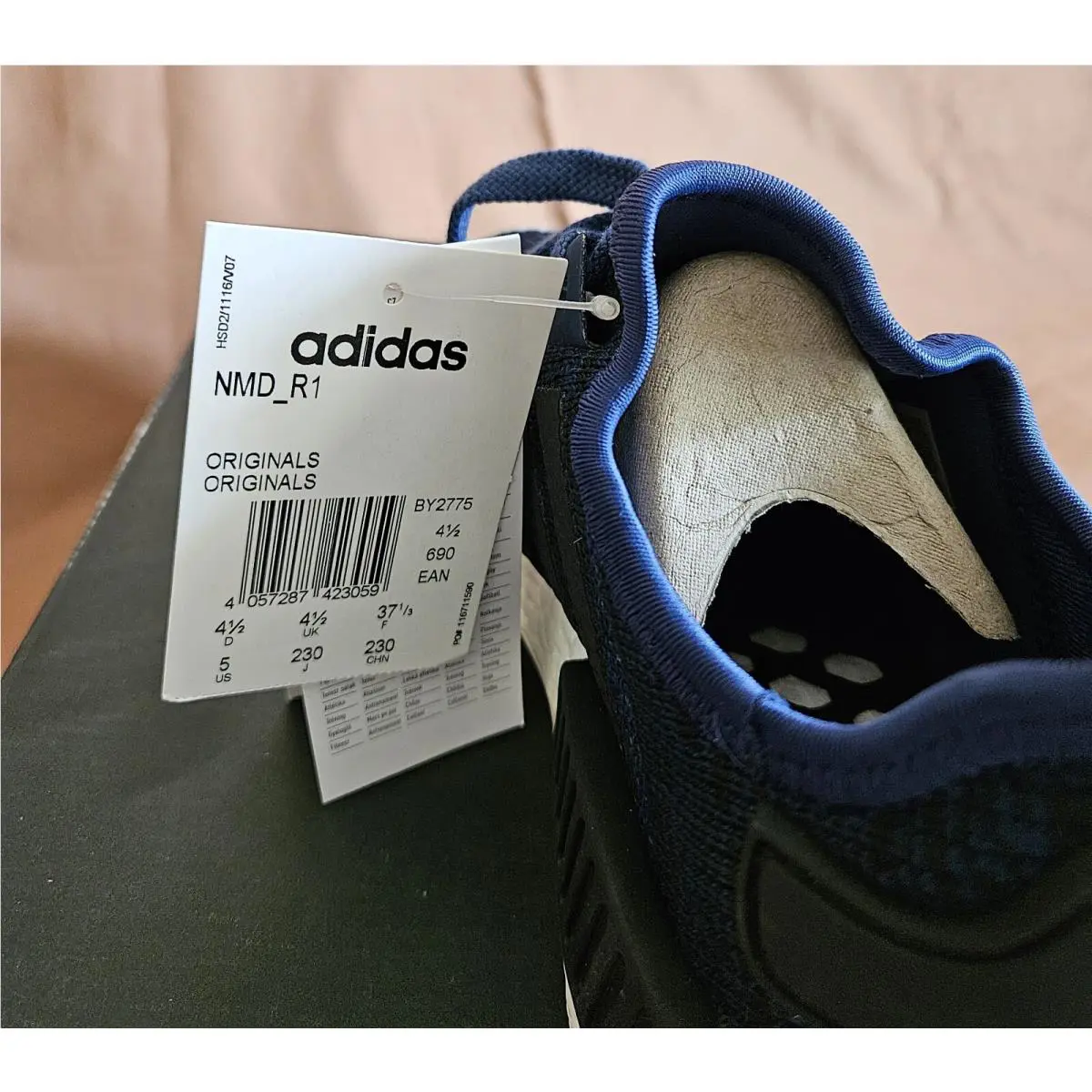 Adidas shoes - NMD R1 - NMD - BY2775 - Blue 5