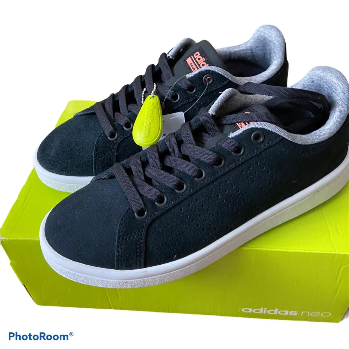 Adidas Neo Women`s Cloudfoam Advantage Clean Sneaker AW3998 6.5